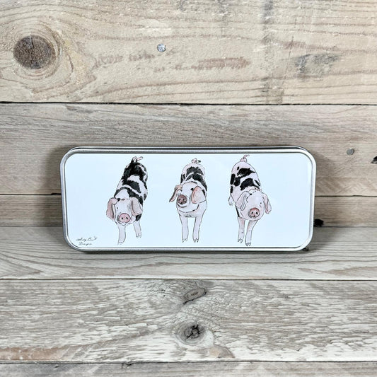 Piggy Metal Pencil Case