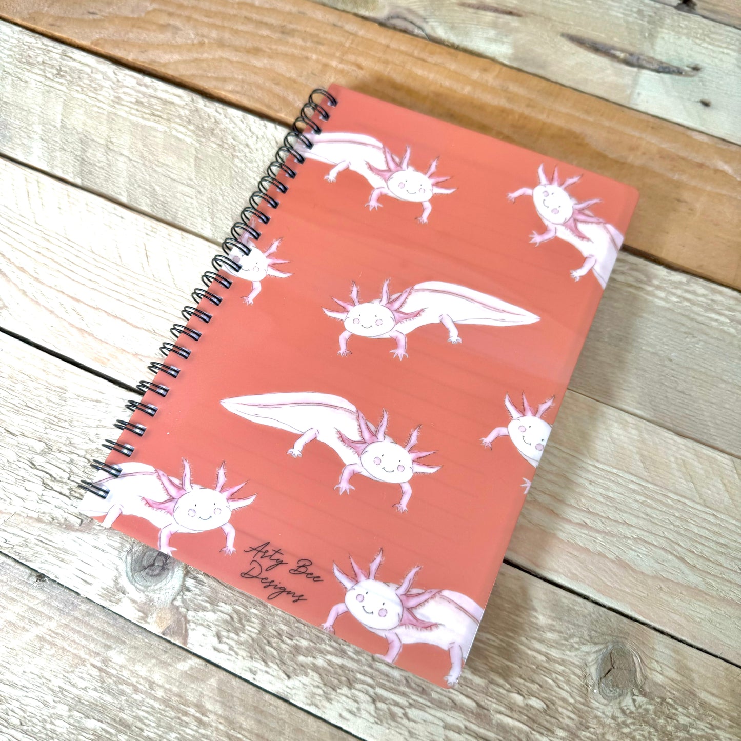 Axolotl A5 notebook