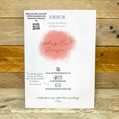 Oh Christmas Tree Charity Christmas Card