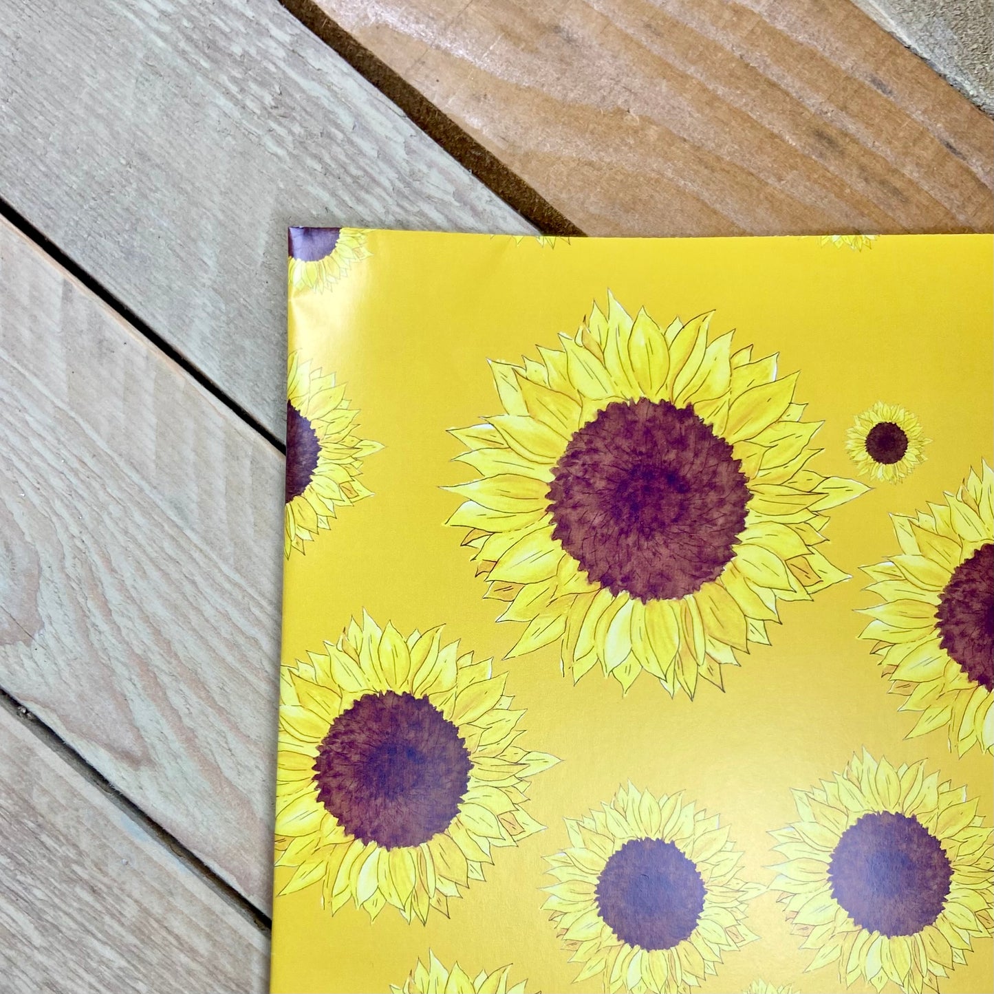 Sunflower Wrapping Paper
