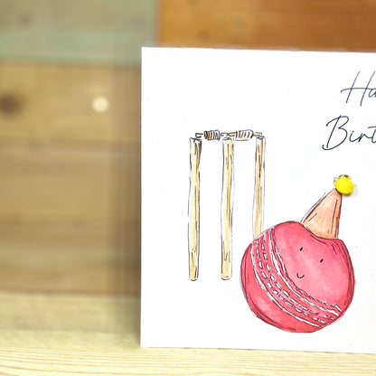Cricket Birthday Card