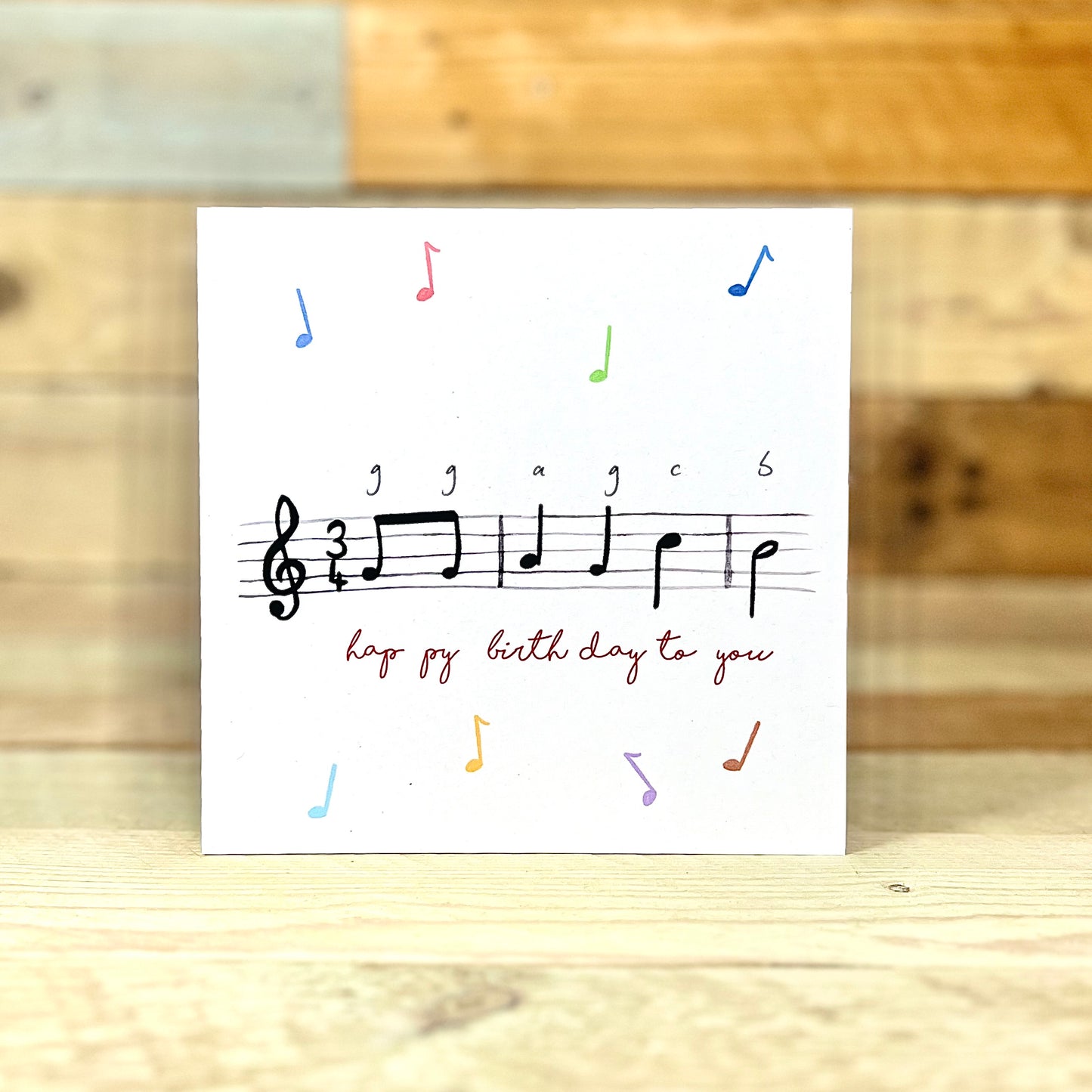 Musical Birthday Card