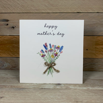 Meadow Seeded Bouquet Mother's Day Card