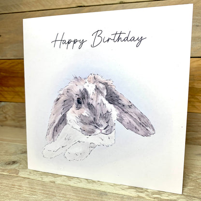 Just Benji Bunny Birthday Card