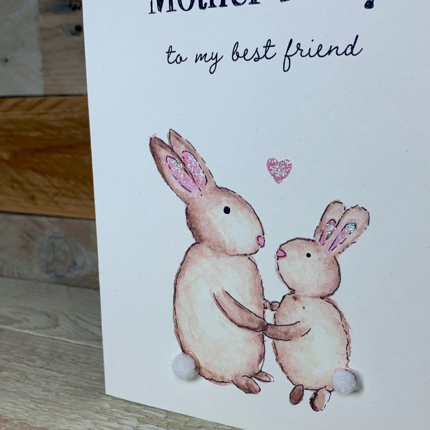 My Best Friend Bunny Mother's Day Card