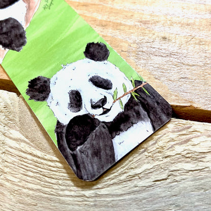 Panda Metal Bookmark With Tassel