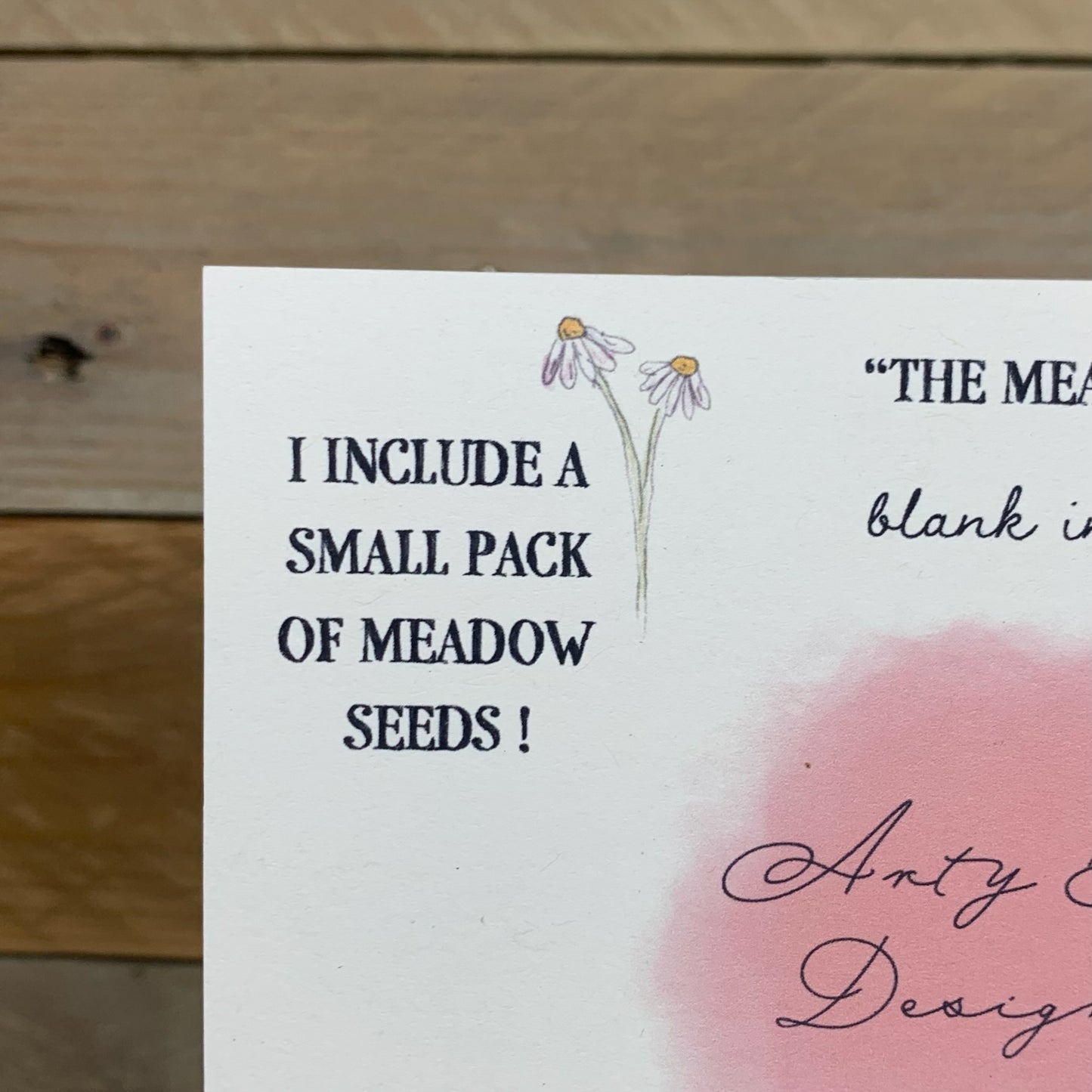 The Meadow Seeded Mother's Day Card