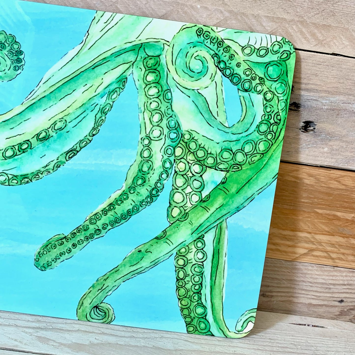 Octopus Coaster and Placemat Set