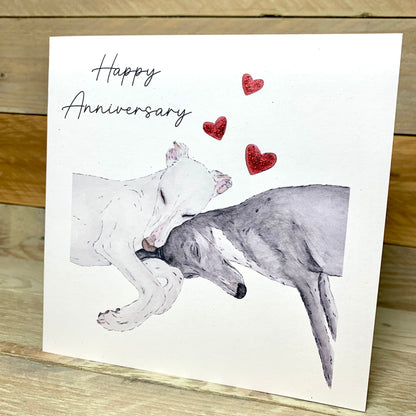 Snuggles Anniversary Card