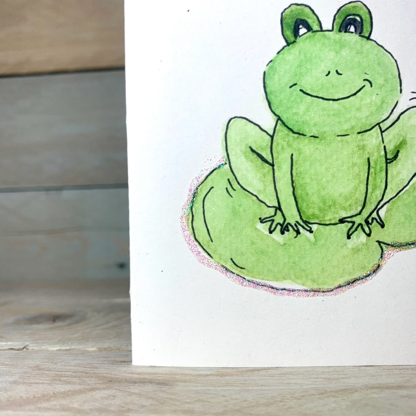 Fiona and Franklin Anniversary Card - Arty Bee Designs 