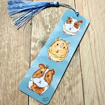 Guinea pig Metal Bookmark With Tassel