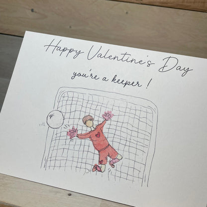You're a Keeper Valentine's Card