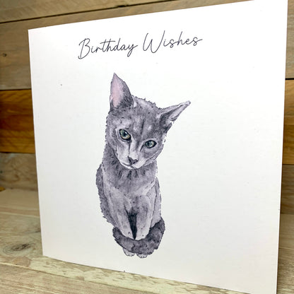 Purrrffect Birthday Cat Card