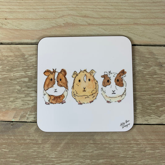 Guineapig Coaster - Arty Bee Designs 