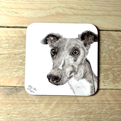 Blue Whippet Coaster