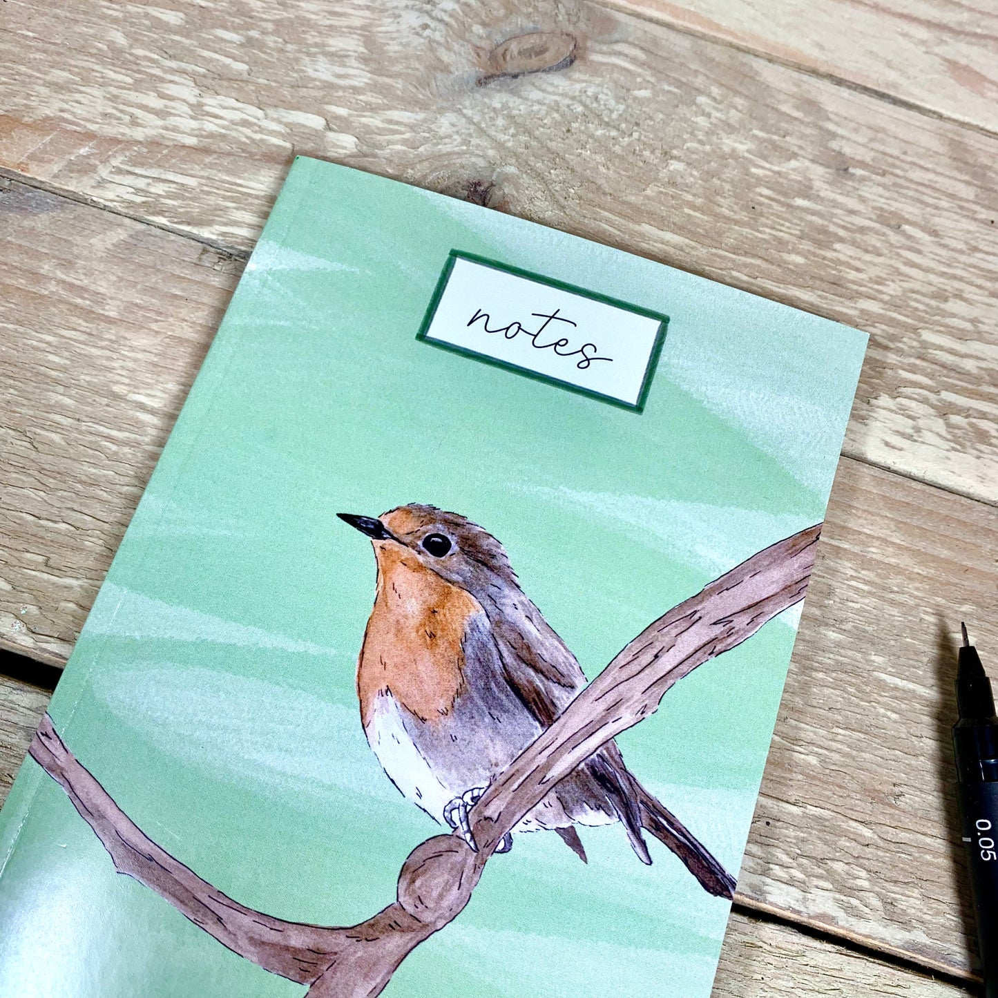 Mr Robin A6 Notebook