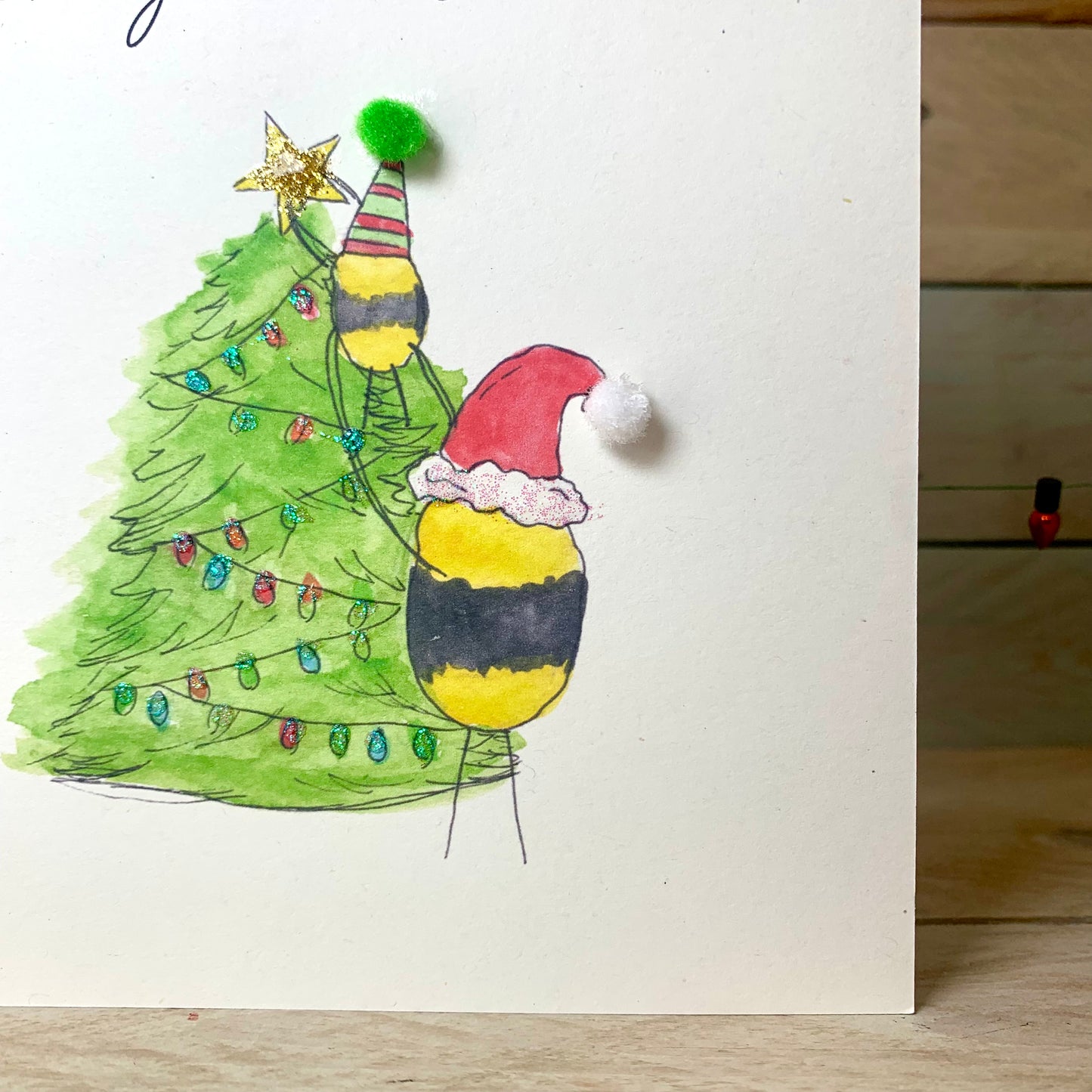 Christmas Bee's Christmas Card