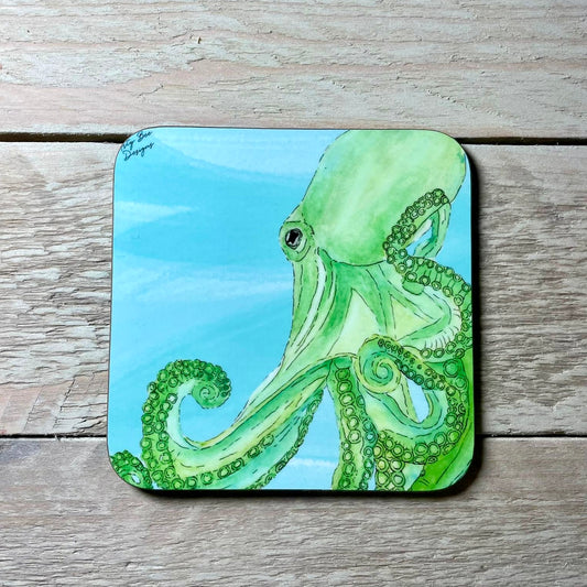 Wonky Octopus Coaster