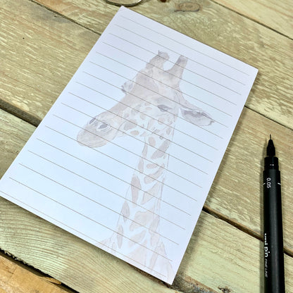 Giraffe A6 Notepad