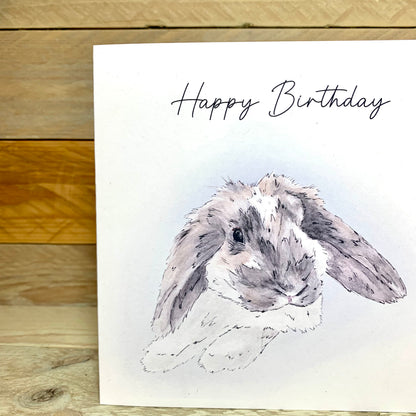 Just Benji Bunny Birthday Card