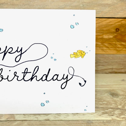Fishing Birthday Card