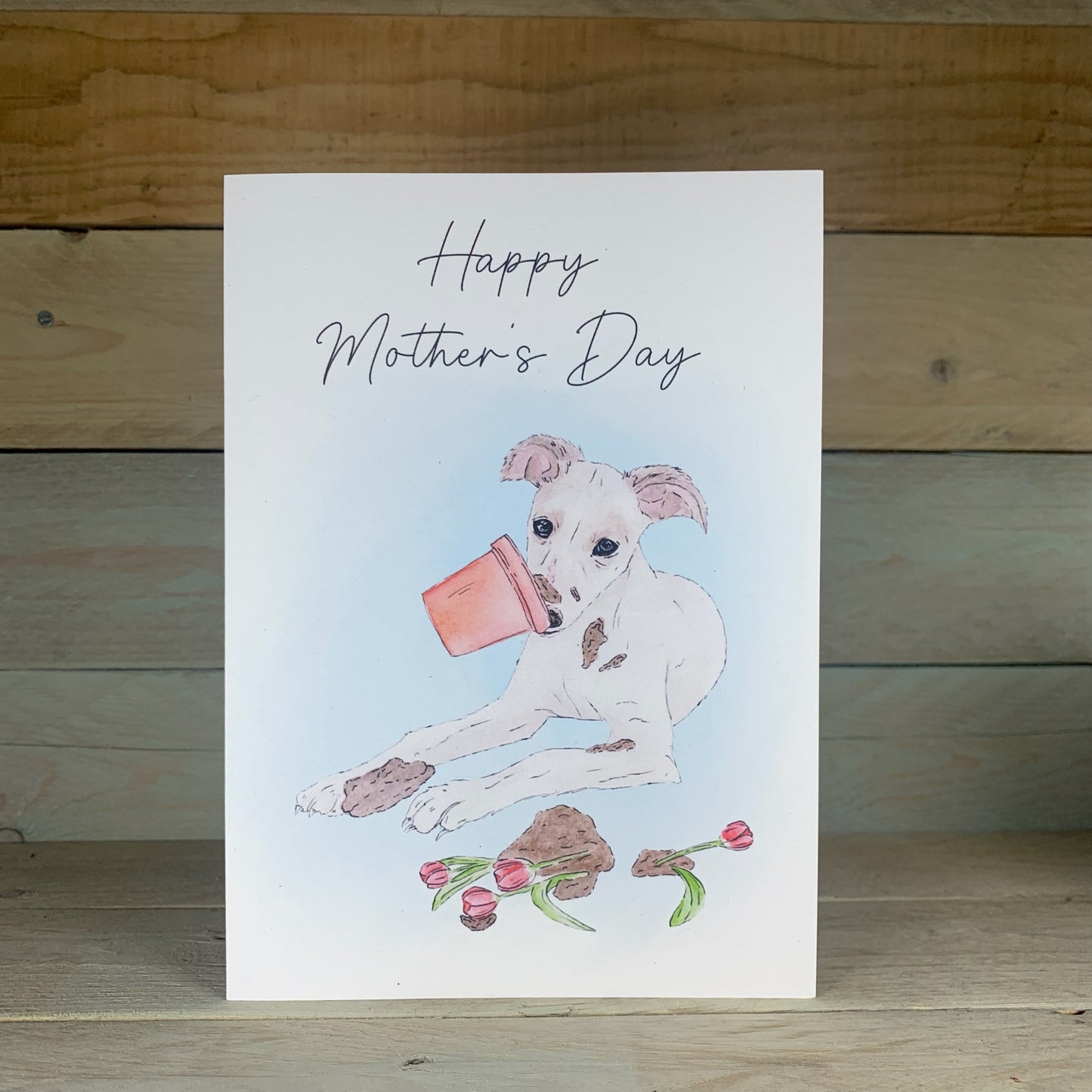 Little Garden Helper Mother's Day Card