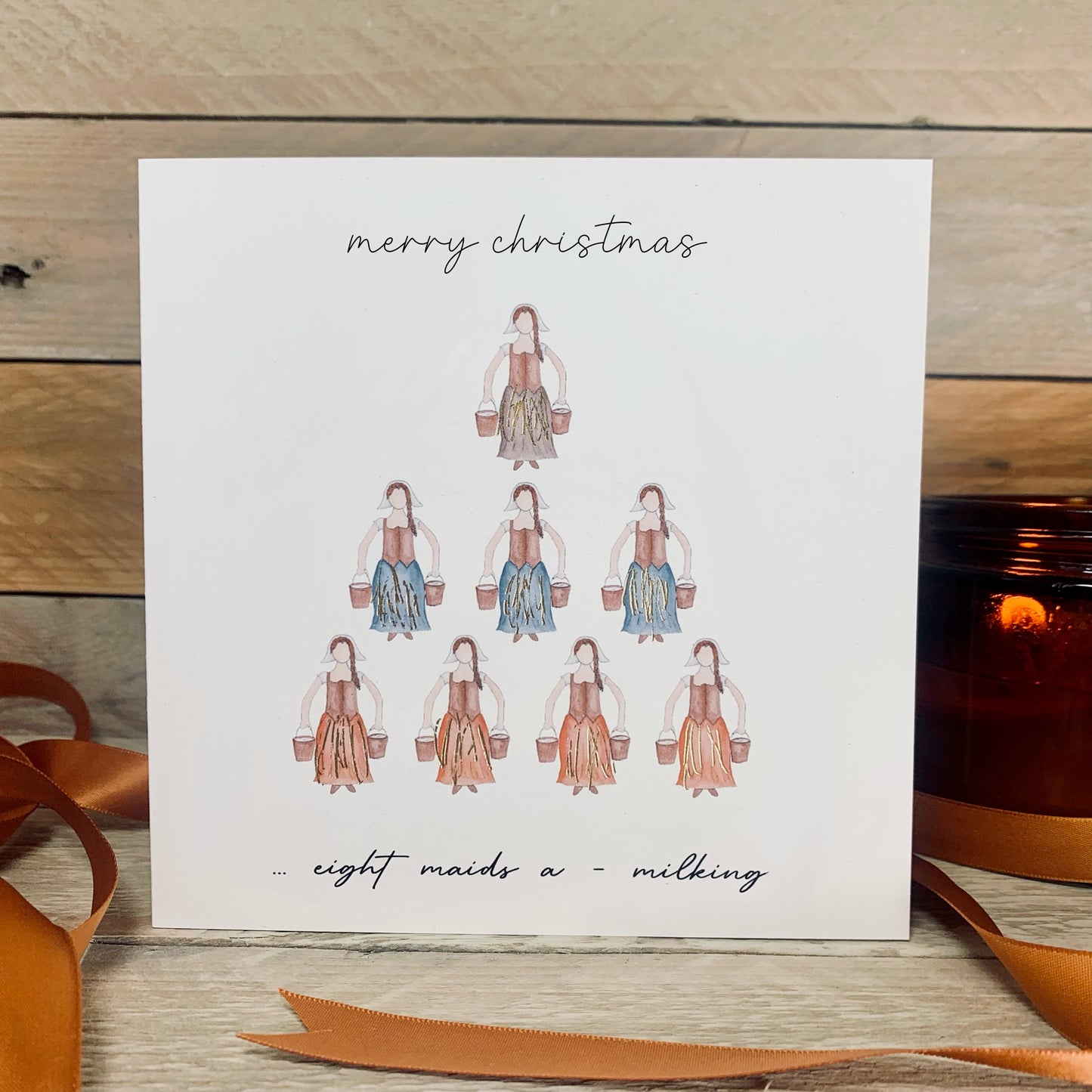 On the Eighth Day of Christmas Card