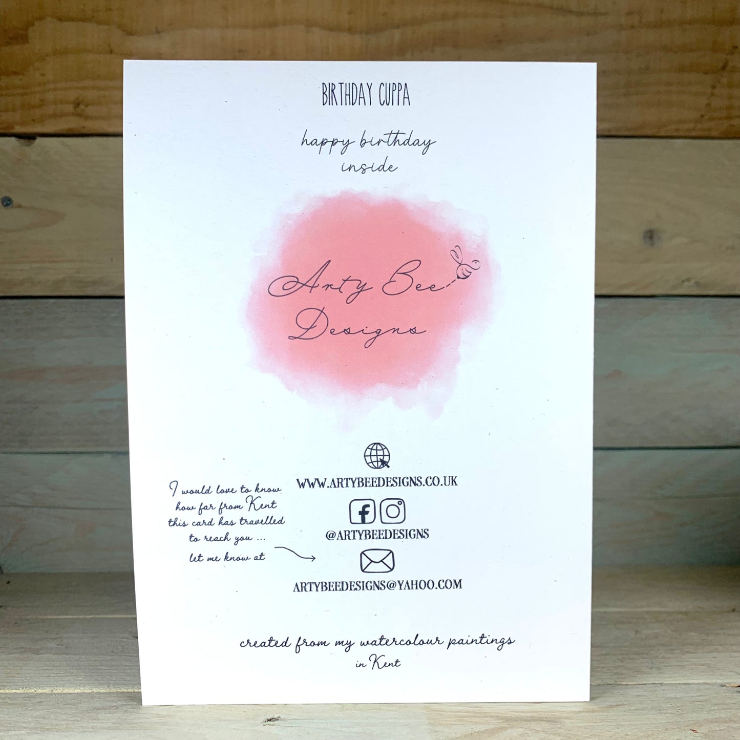 Birthday Cuppa Birthday Card