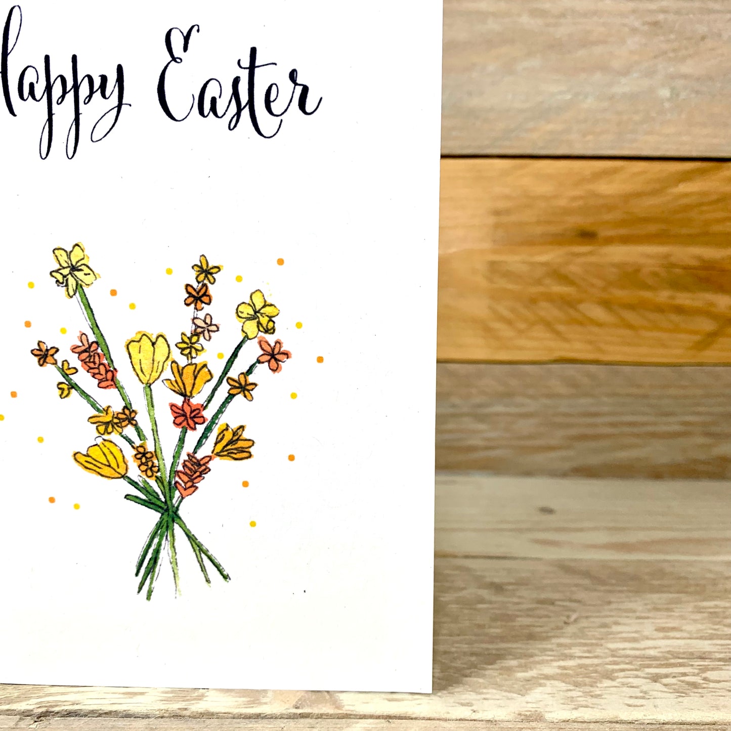 Easter Bouquet Notelet