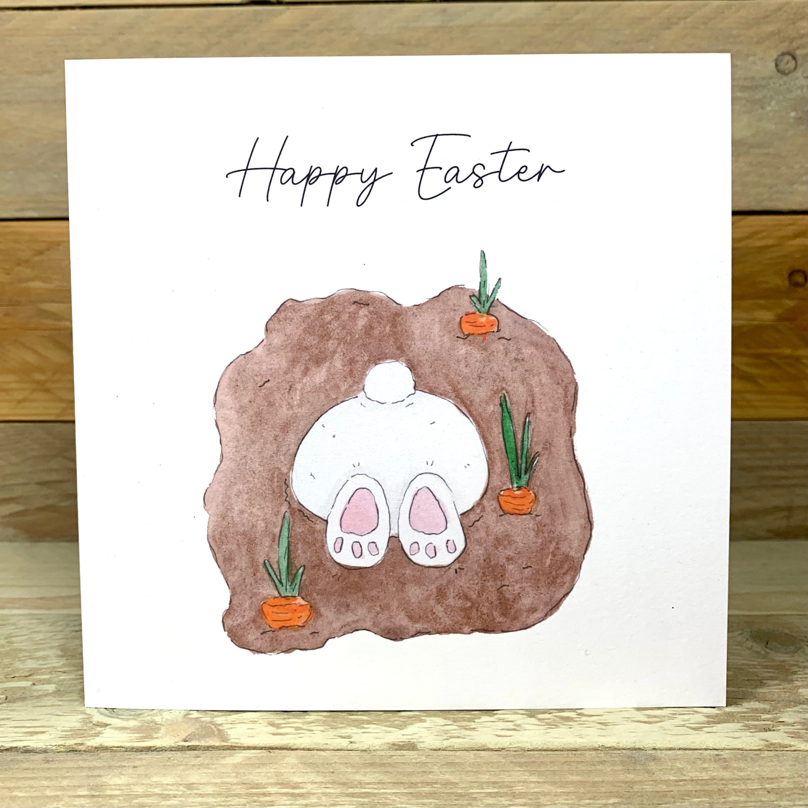 Digging Card Easter Digging Card – Arty Bee Designs