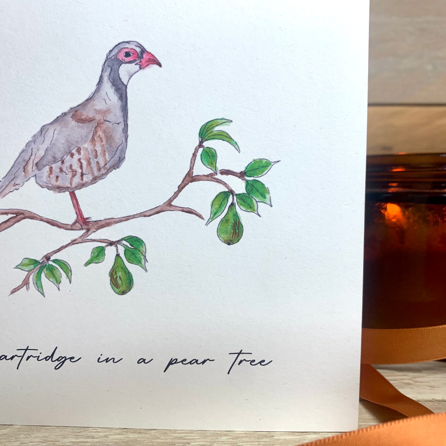 On the First Day of Christmas Card