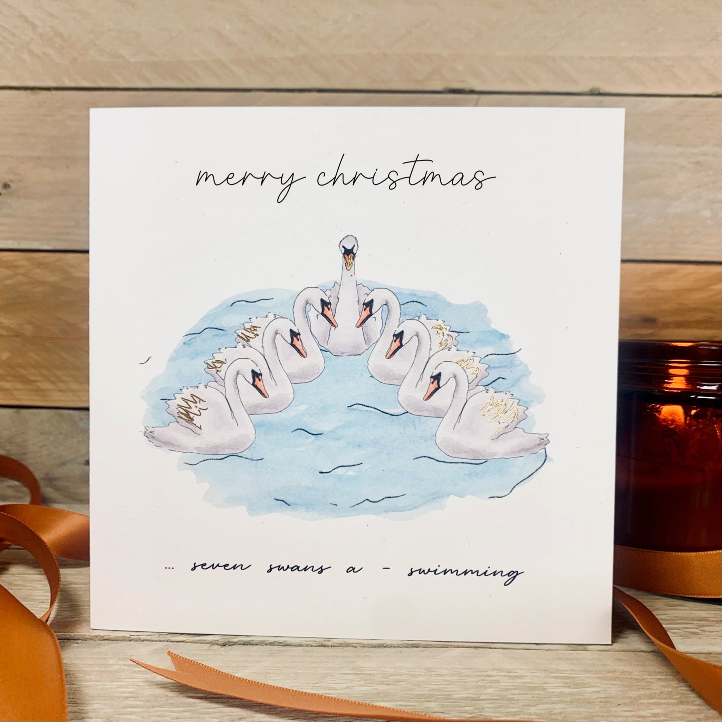 On the Seventh Day of Christmas Card