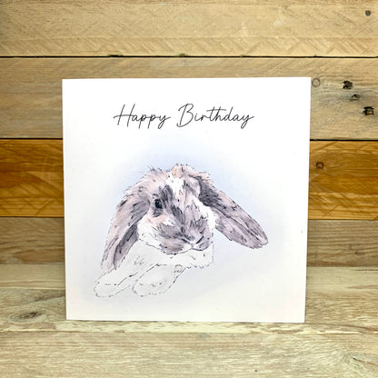 Just Benji Bunny Birthday Card