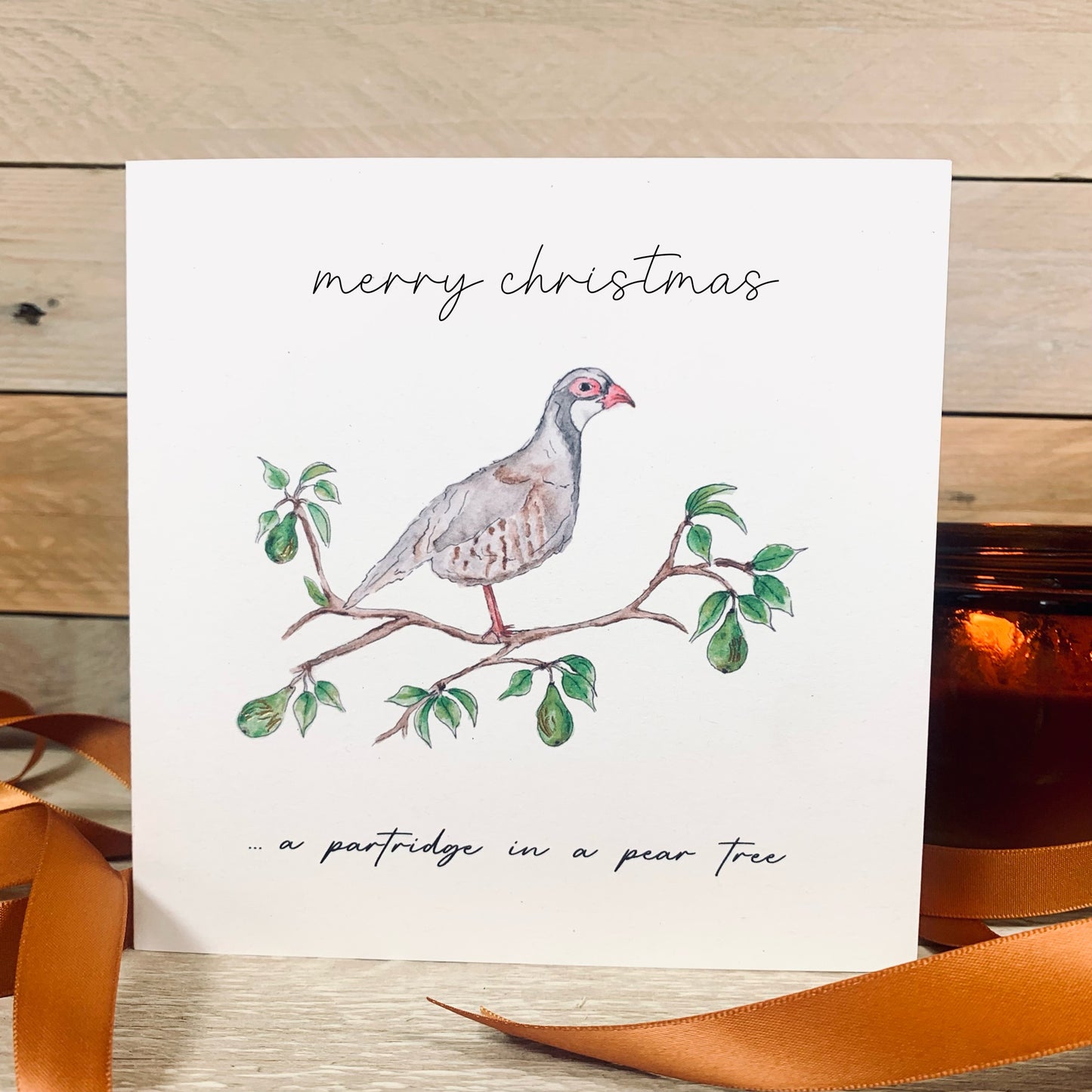 On the First Day of Christmas Card