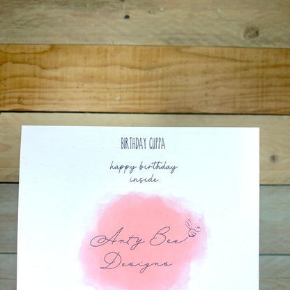 Birthday Cuppa Birthday Card