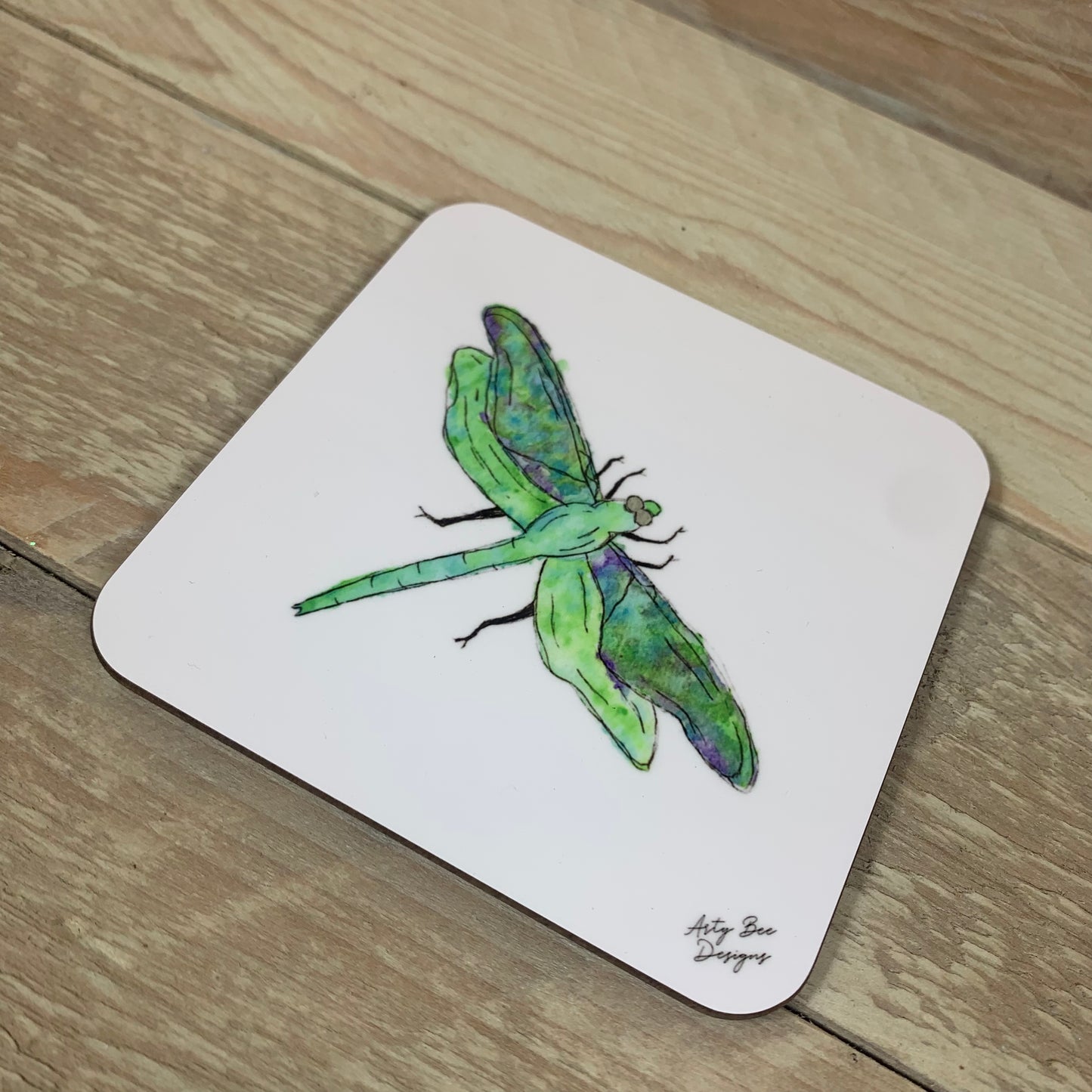 Dragonfly Coaster - Arty Bee Designs 