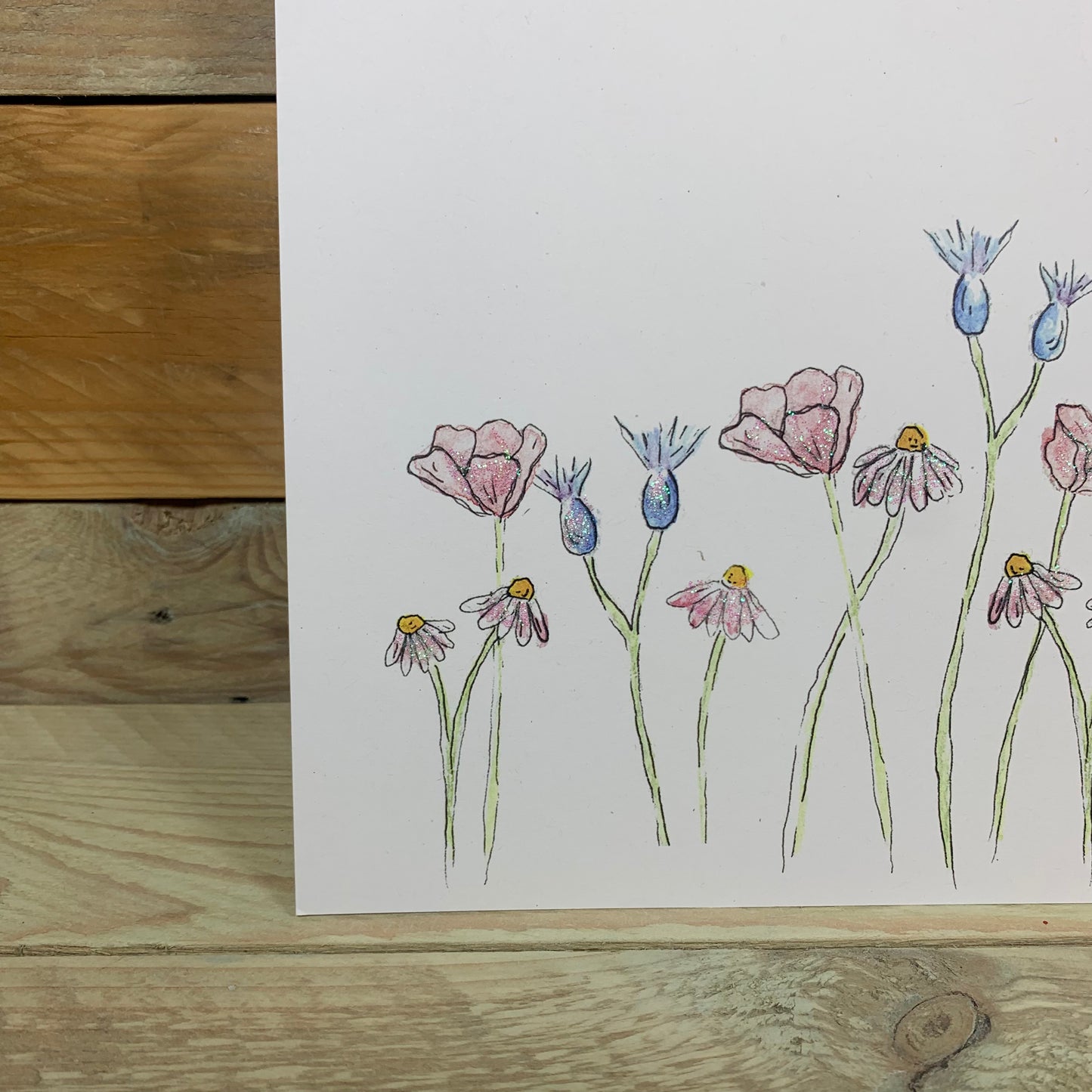 Meadow Square Print - Arty Bee Designs 