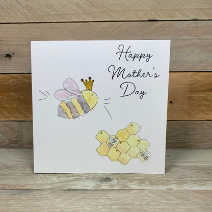 Queen Bee Mother's Day Card