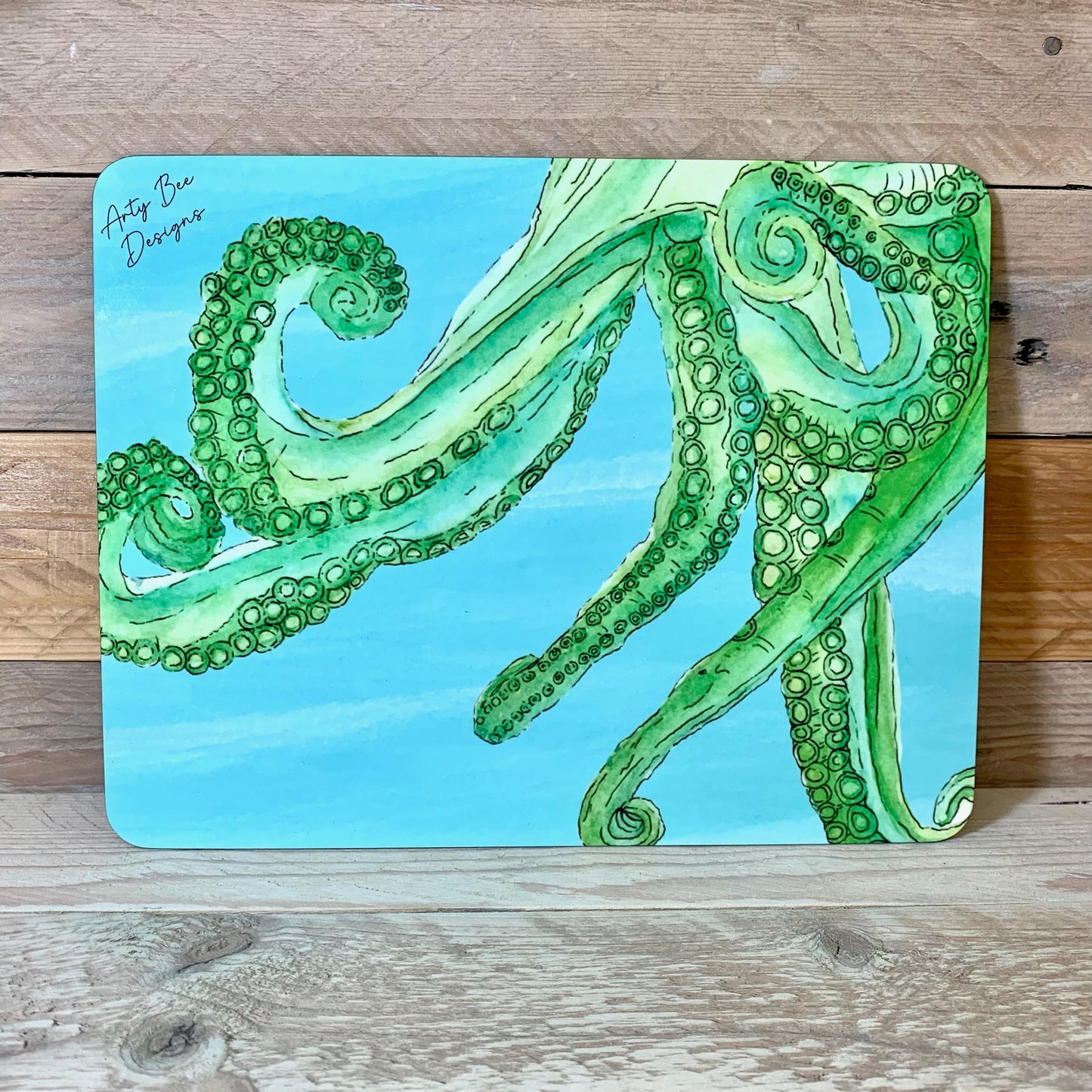 Octopus Coaster and Placemat Set
