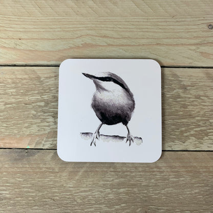 Nuthatch Coaster and Placemat Set