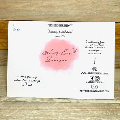 Fishing Birthday Card