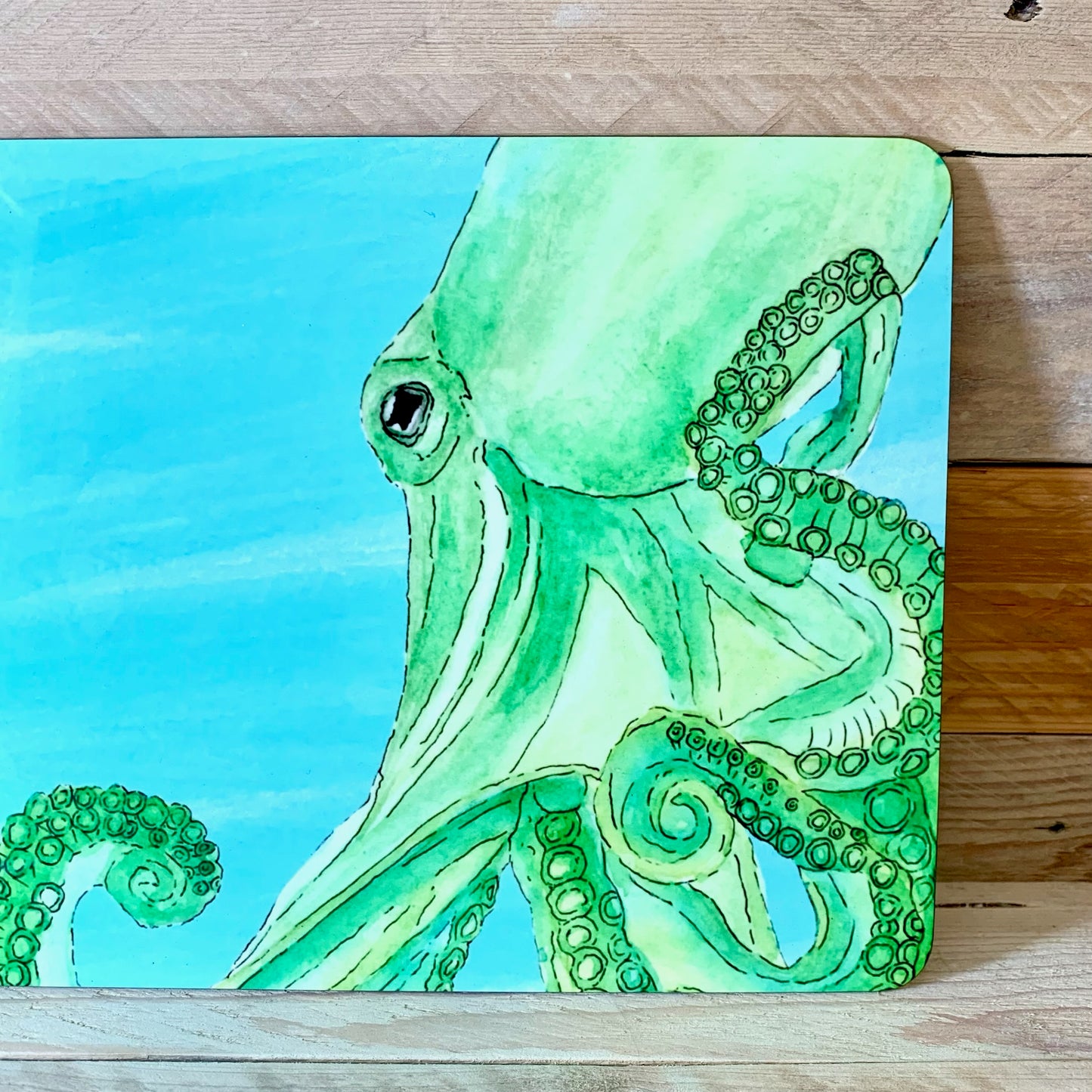 Octopus Coaster and Placemat Set