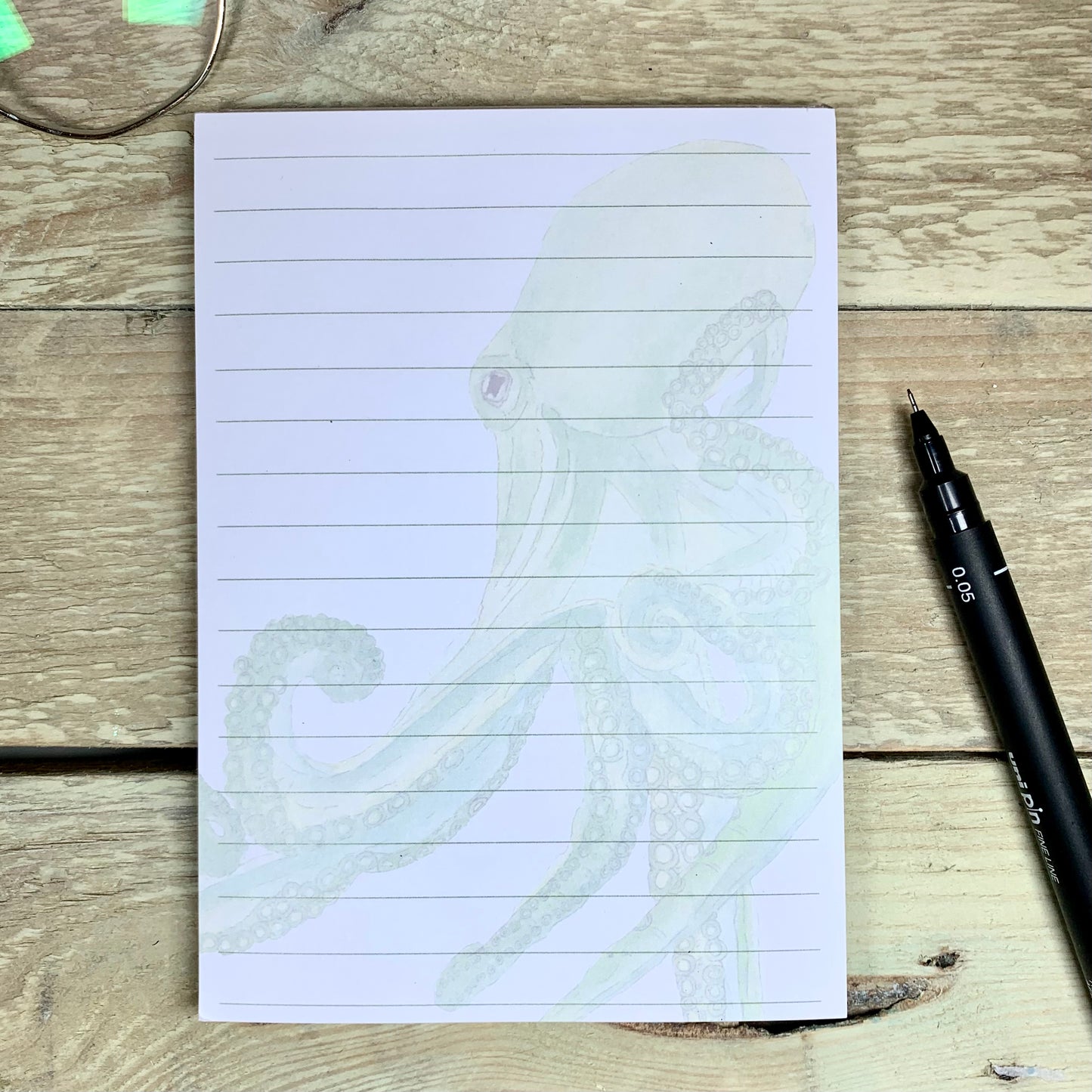 Octopus A6 Notepad