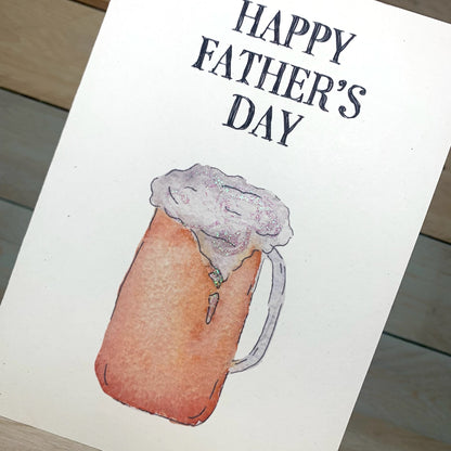 I'll Have a Pint Please Beer Father's Day Card - Arty Bee Designs 