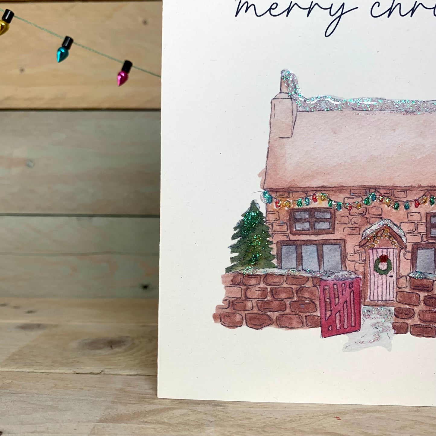 Christmas Cottage Christmas Card