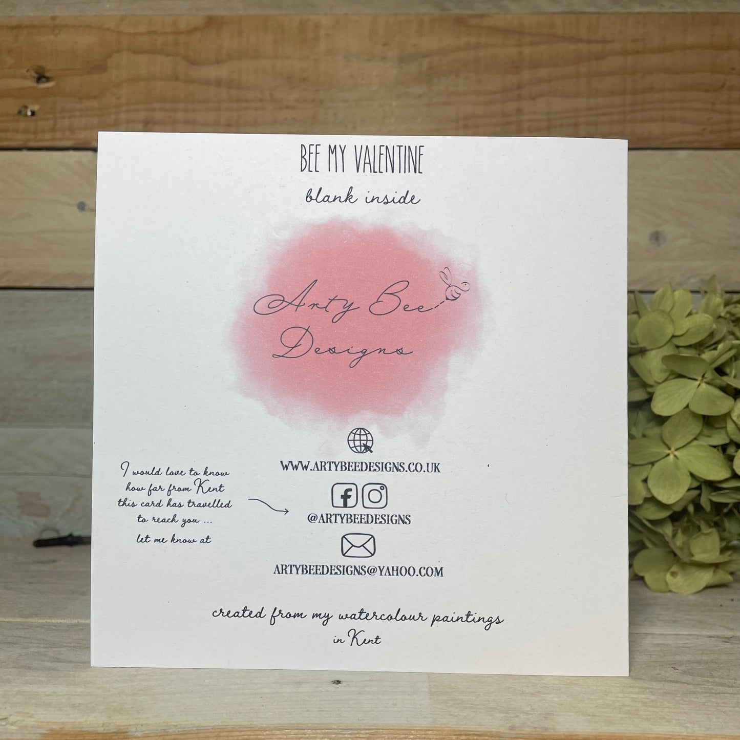 Bee Mine Valentine's Card