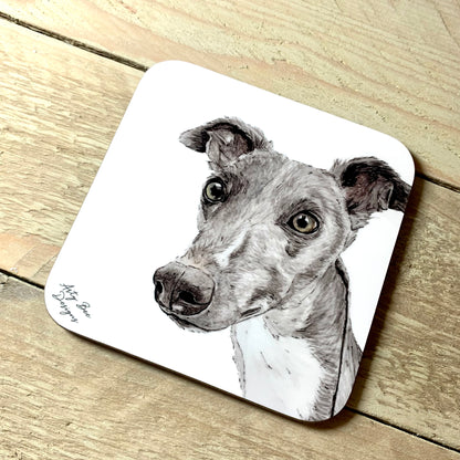 Blue Whippet Coaster
