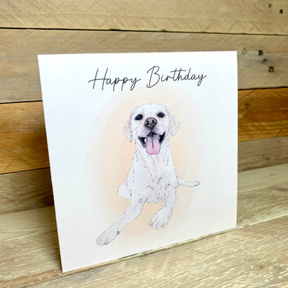 Bailey The Labrador Birthday Card