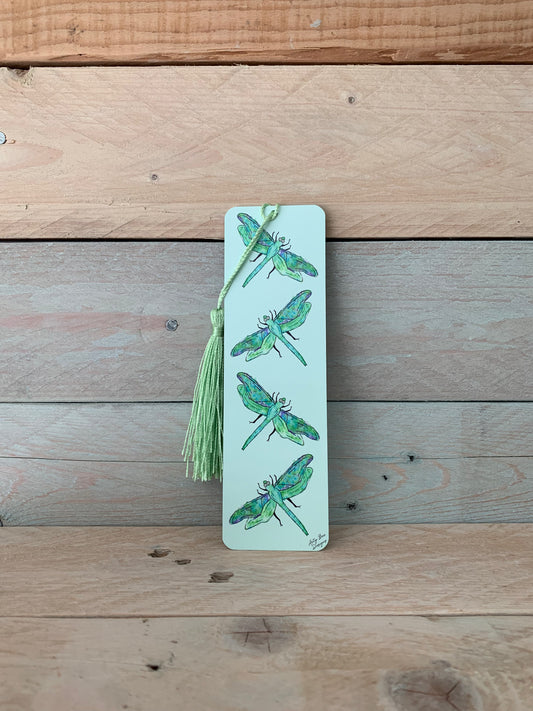 Dragonfly Bookmark With Tassel