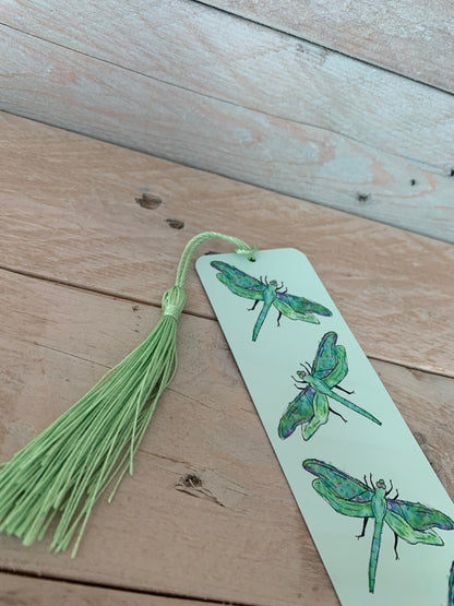 Dragonfly Bookmark With Tassel